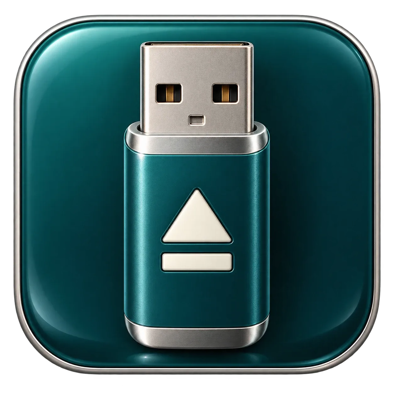 클린USB 브랜드 아이콘